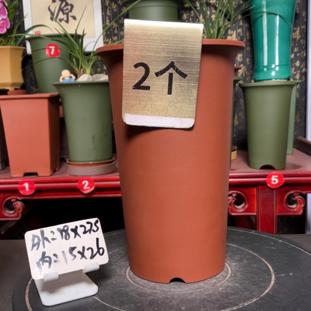 紫砂花盆紫砂花盆
