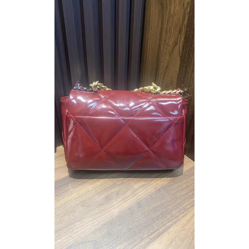 时尚新款真皮女包头斜挎包油蜡 10106-1 红色