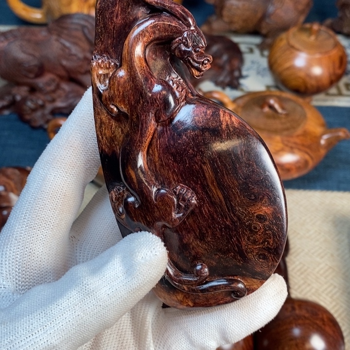 .***.把件黄花梨/降香黄檀