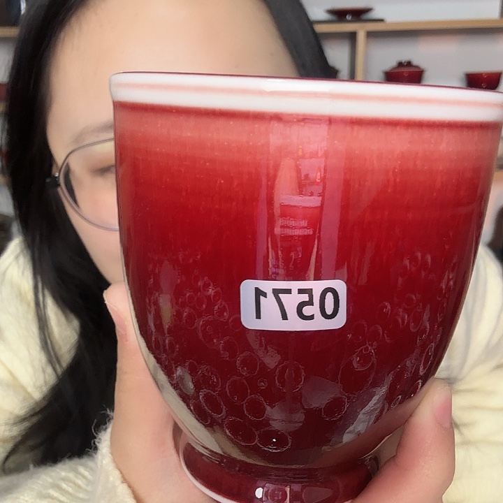 瓷片景德镇郎红陶瓷