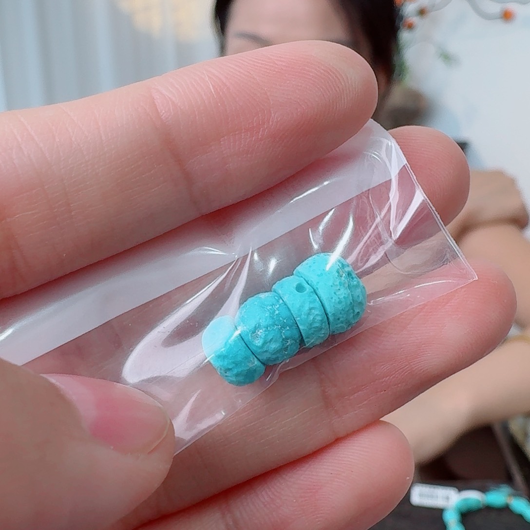 未镶嵌绿松石珠宝奇石