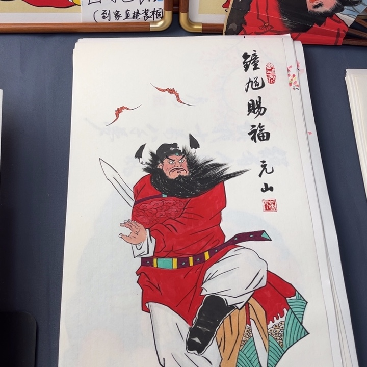 国画禅意画纯手绘作品