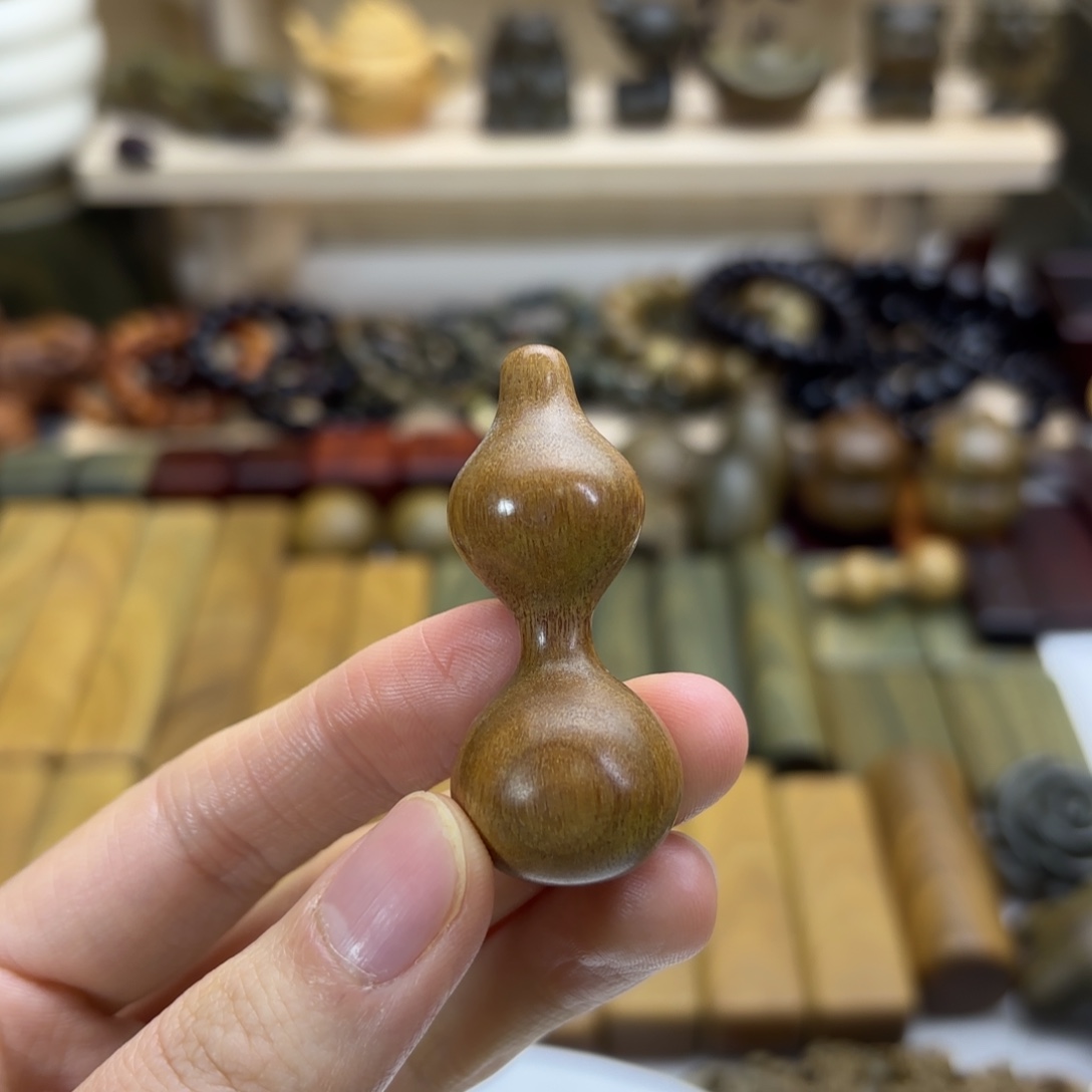 木绿檀5.1公分绕指葫芦