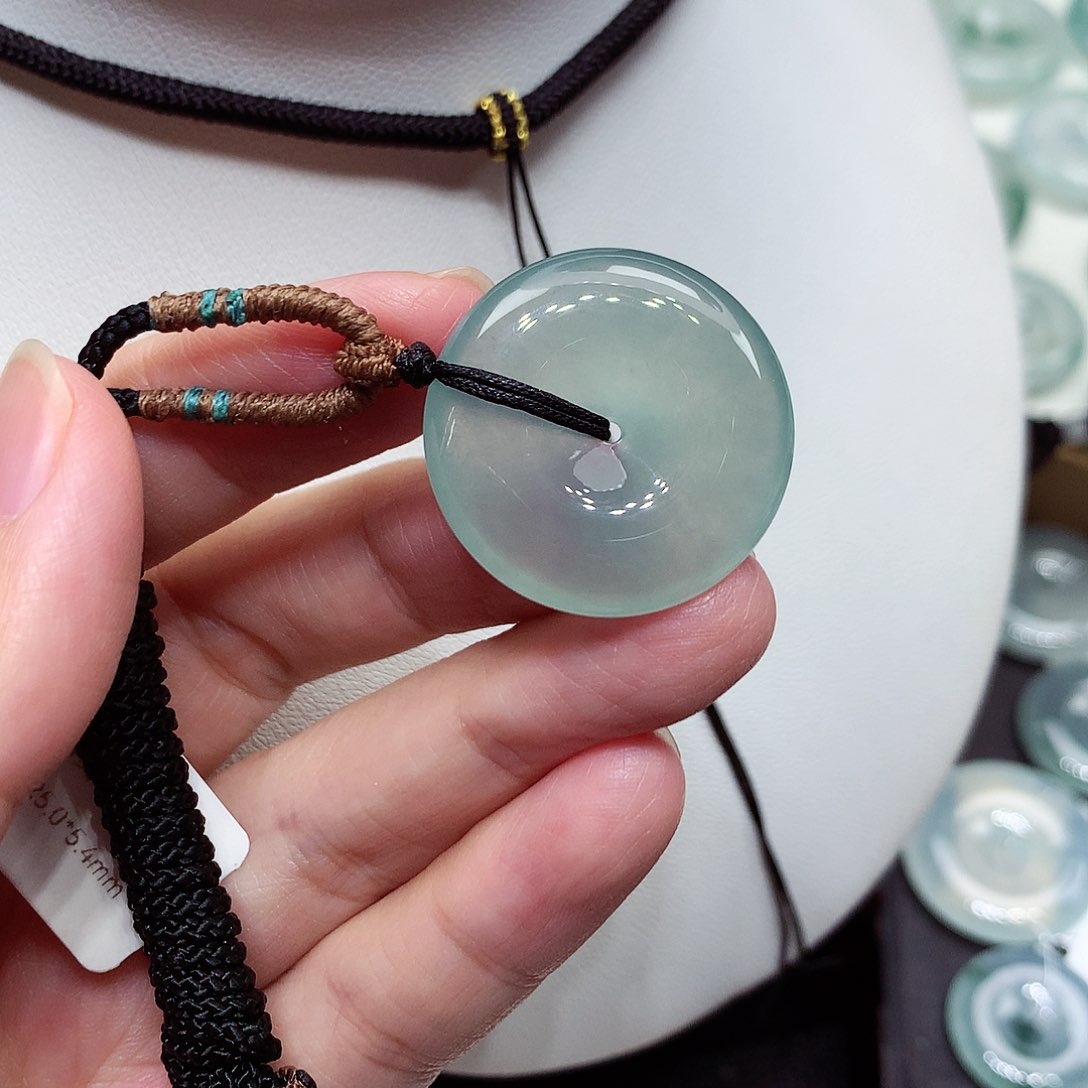 颈饰未镶嵌翡翠编号23，25/5.4