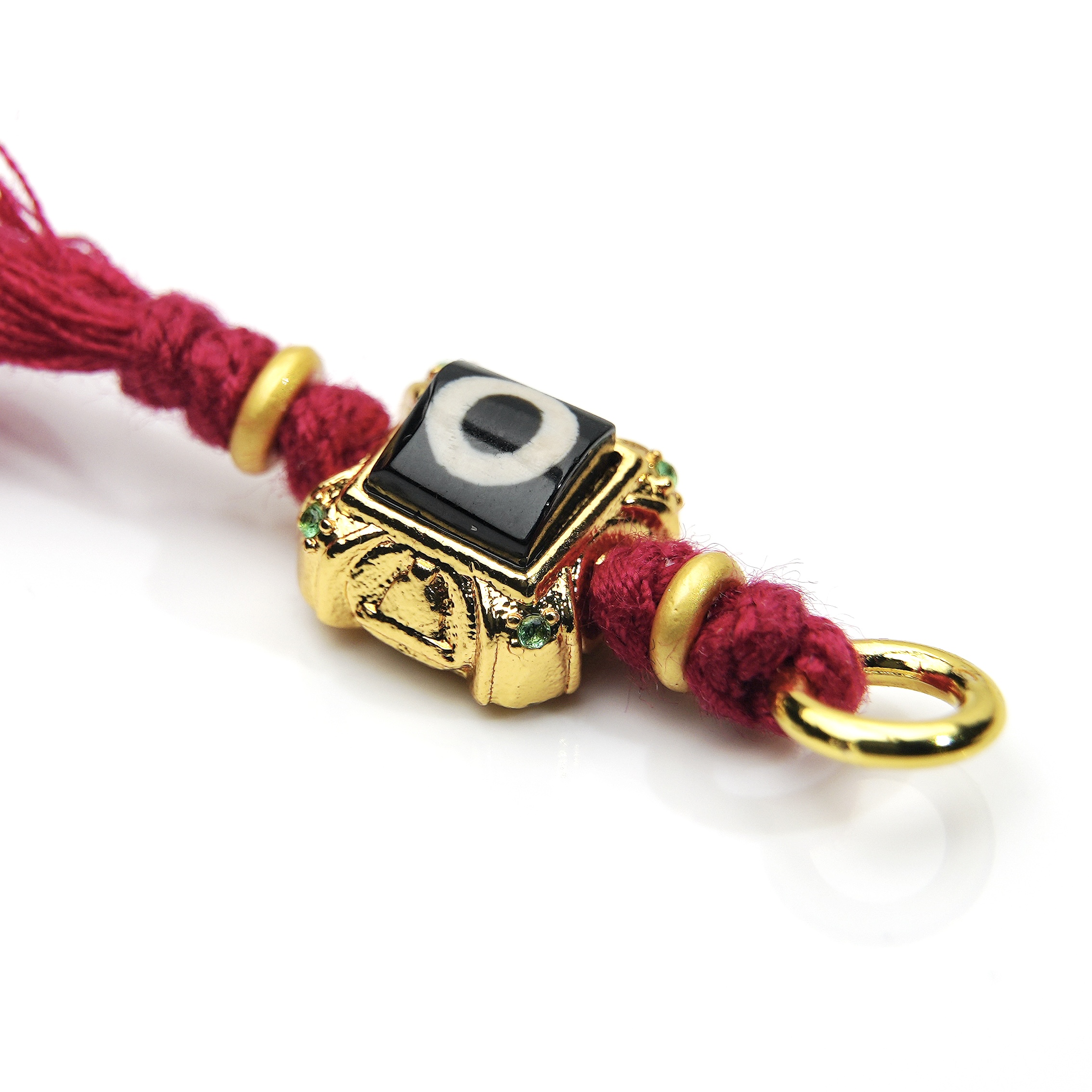 【玖仰文玩】】珠改系列背云侧挂文玩配饰 10.7*7mm JY181