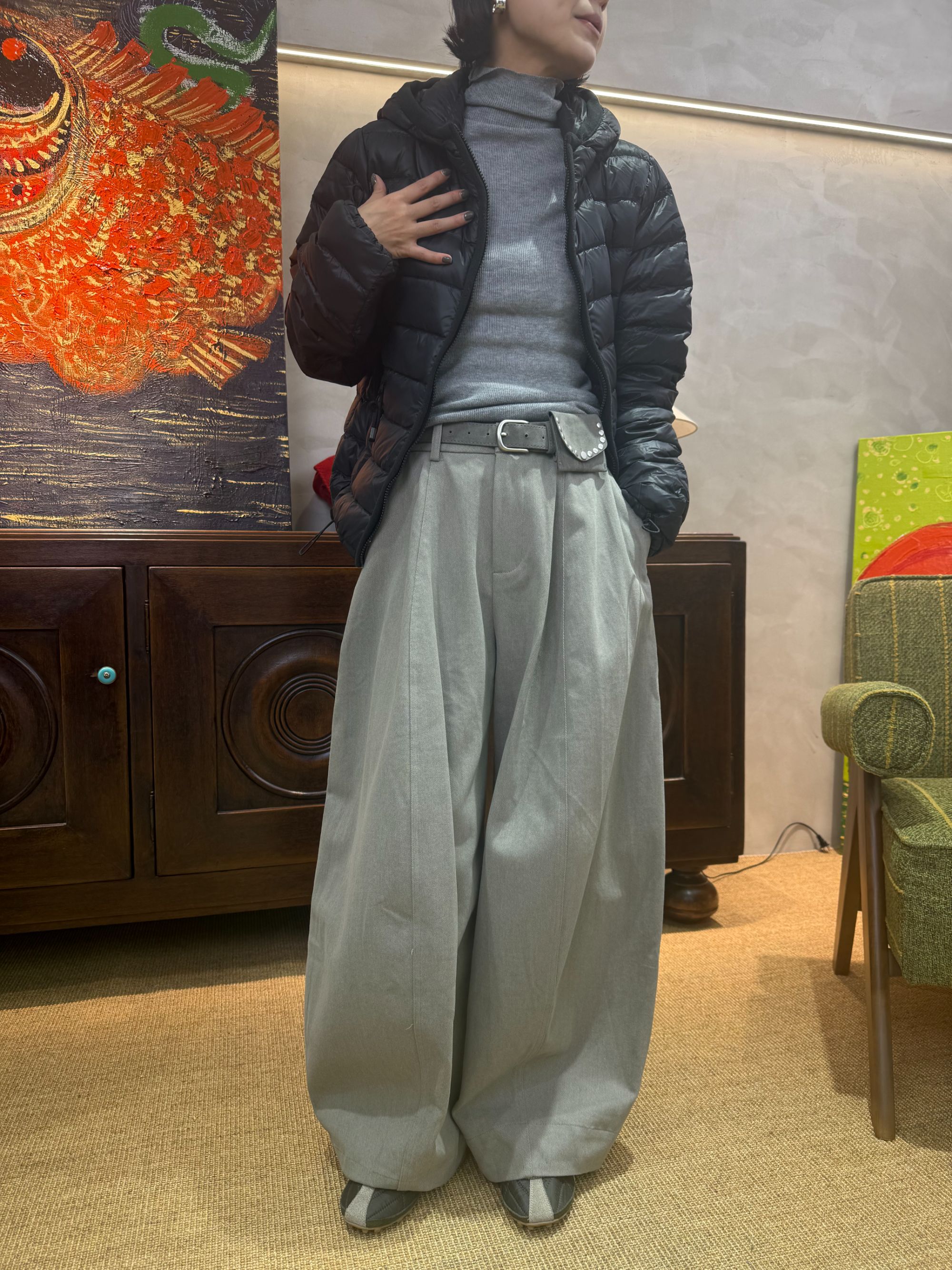 JOJOTREE时光故事阔腿裤