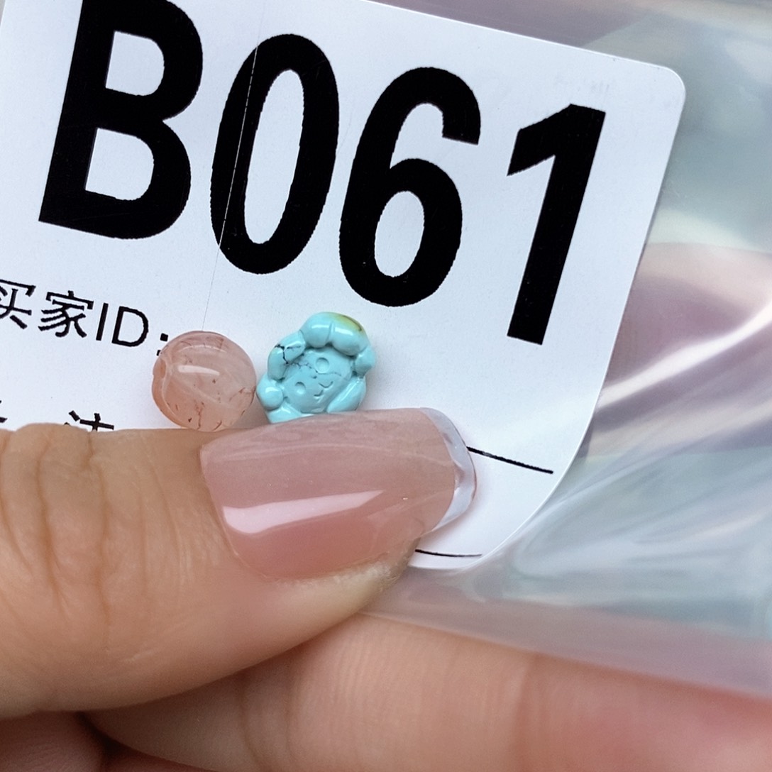 绿松石配饰未镶嵌