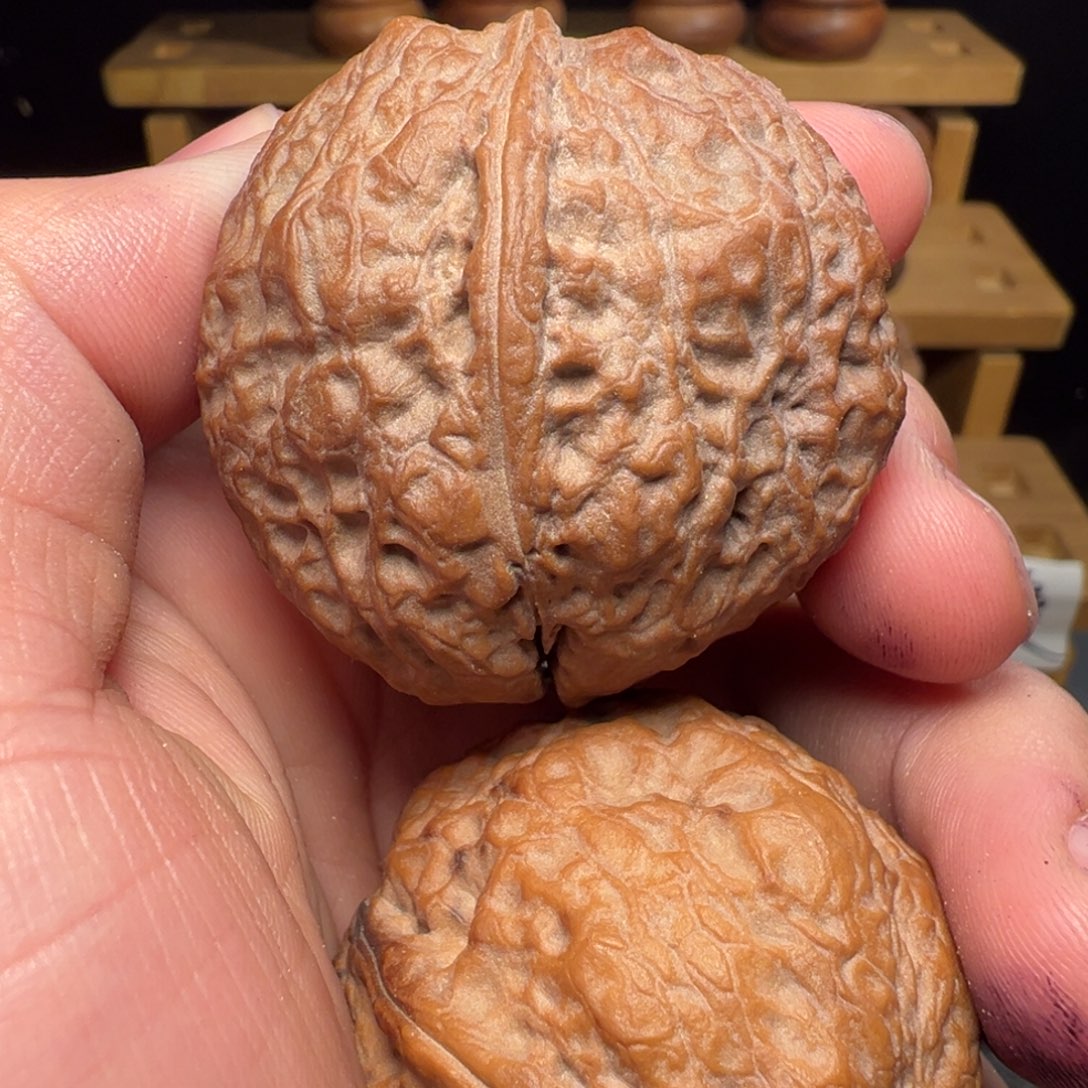 文玩核桃吊坠罗汉佛手44mm