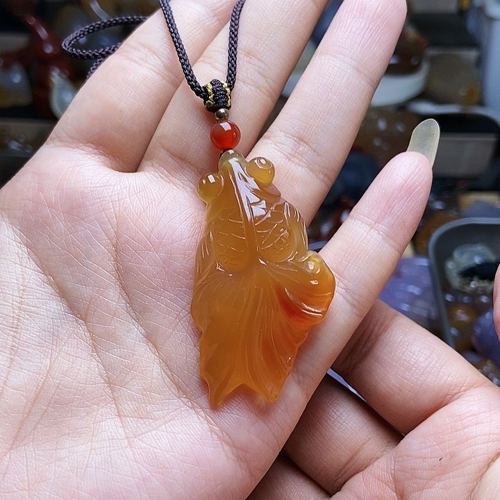 未镶嵌颈饰玛瑙/玉髓