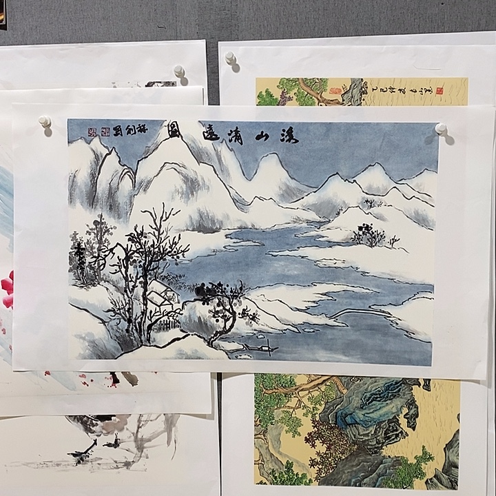 国画手写手绘作品316