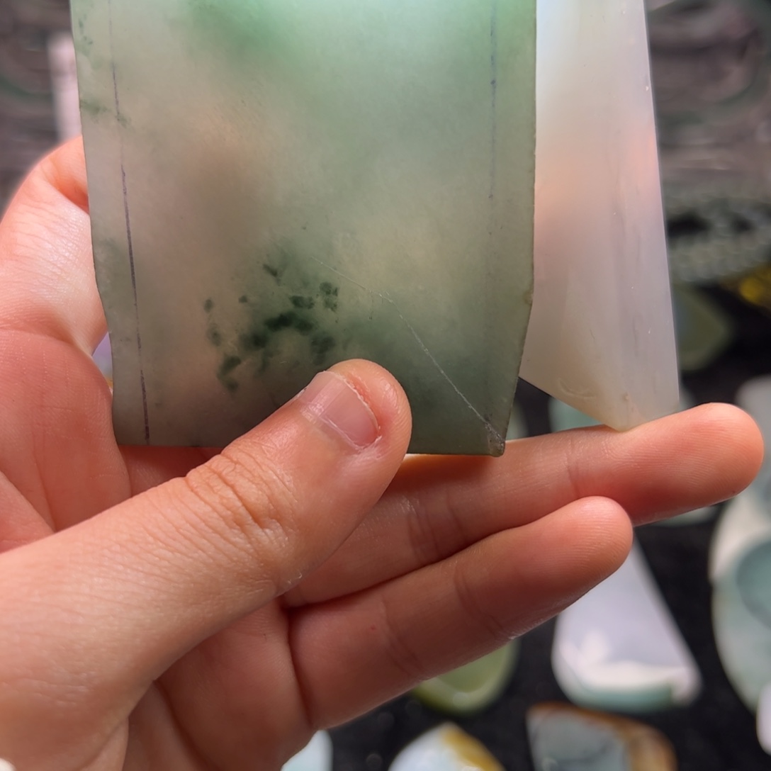 海***漫定制翡翠未镶嵌缅甸天然翡翠材料