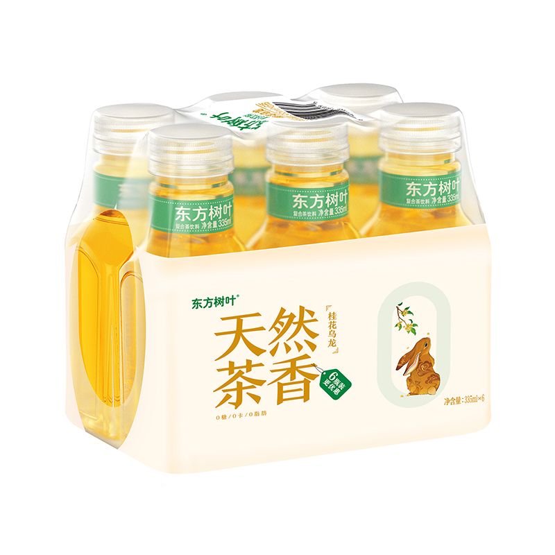 农夫山泉东方树叶桂花乌龙复合茶饮料 335ml×6/包