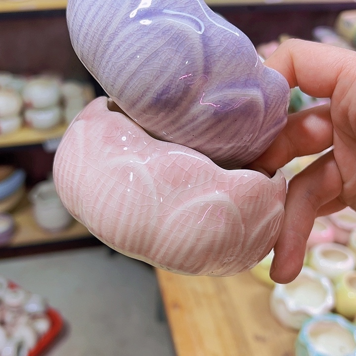 陶瓷花盆当场凑满12包邮