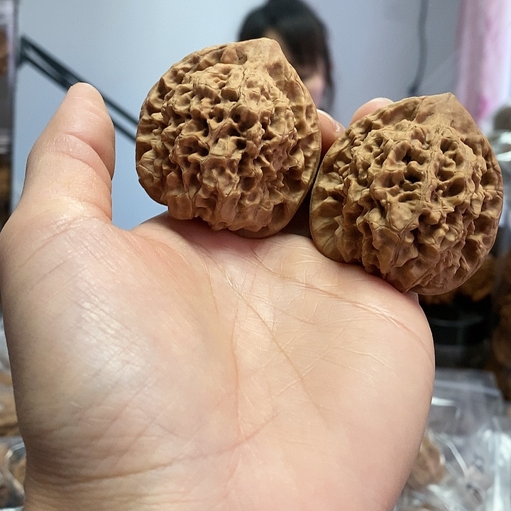 文玩核桃把件46.5/47.5官帽老树