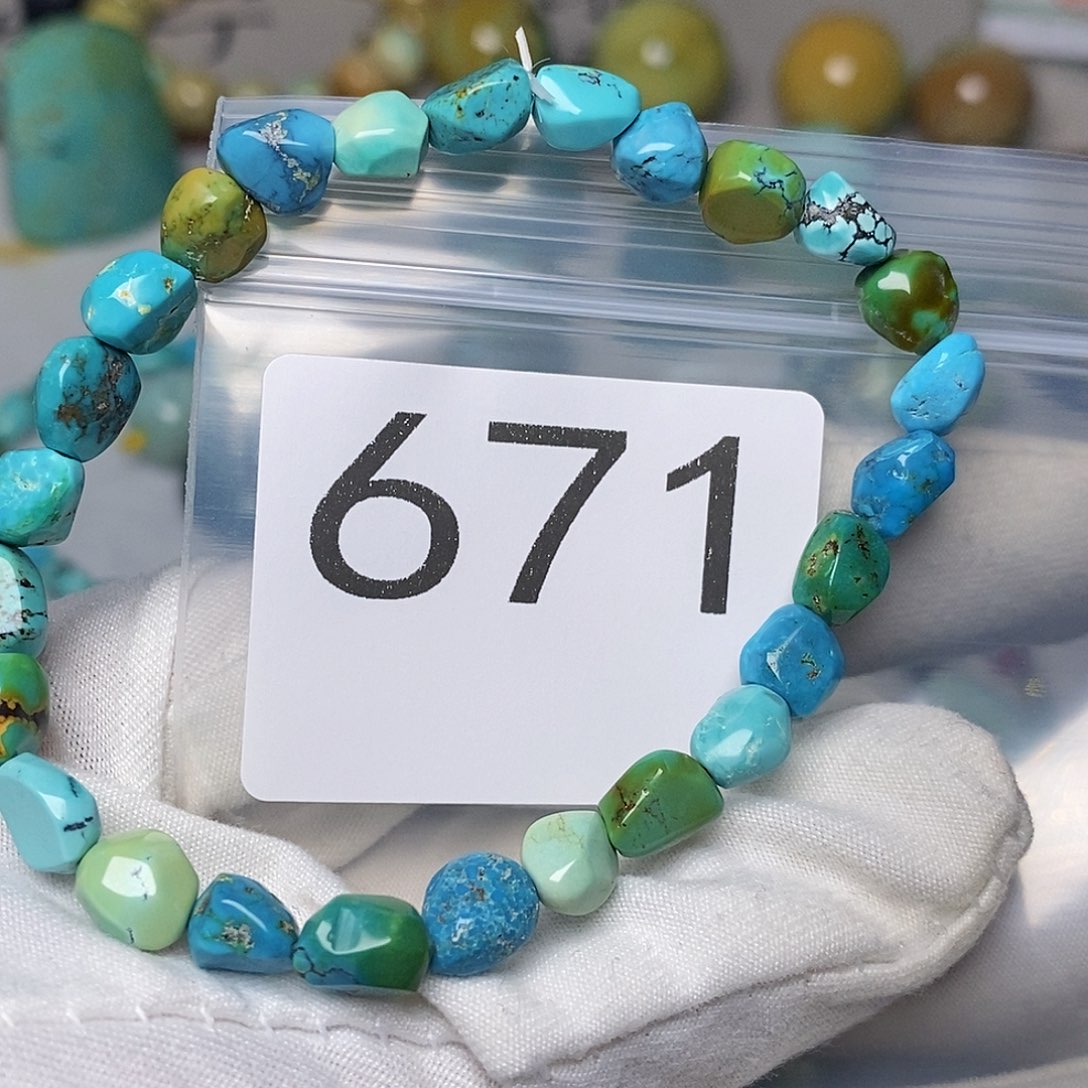 绿松石珠宝奇石未镶嵌