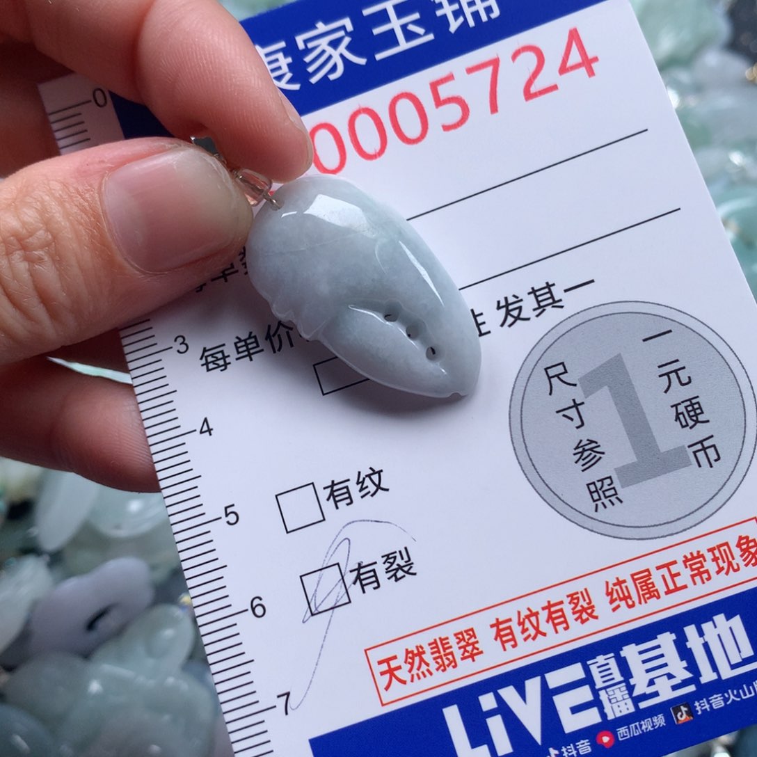 颈饰未镶嵌翡翠 