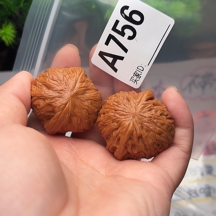 桃核把件核桃铁锤38