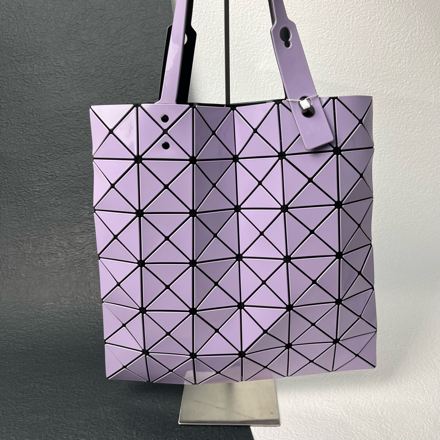 99新 Issey Miyake/三宅一生 【文子姐专属】A432/紫色单肩包/FB