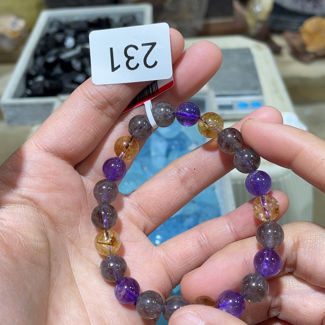 水晶手串9m m未镶嵌d b 305