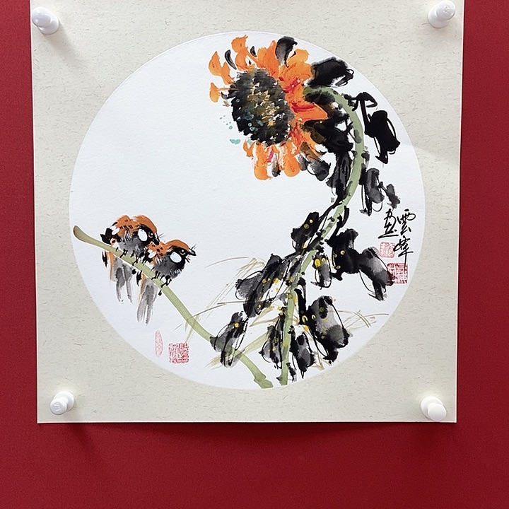 国画书画作品纯手绘