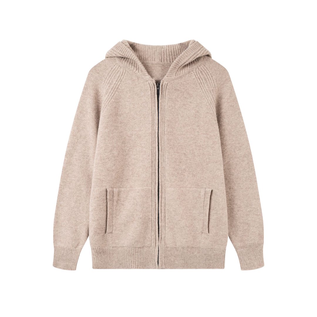 25秋冬新款连帽毛衣SKR002