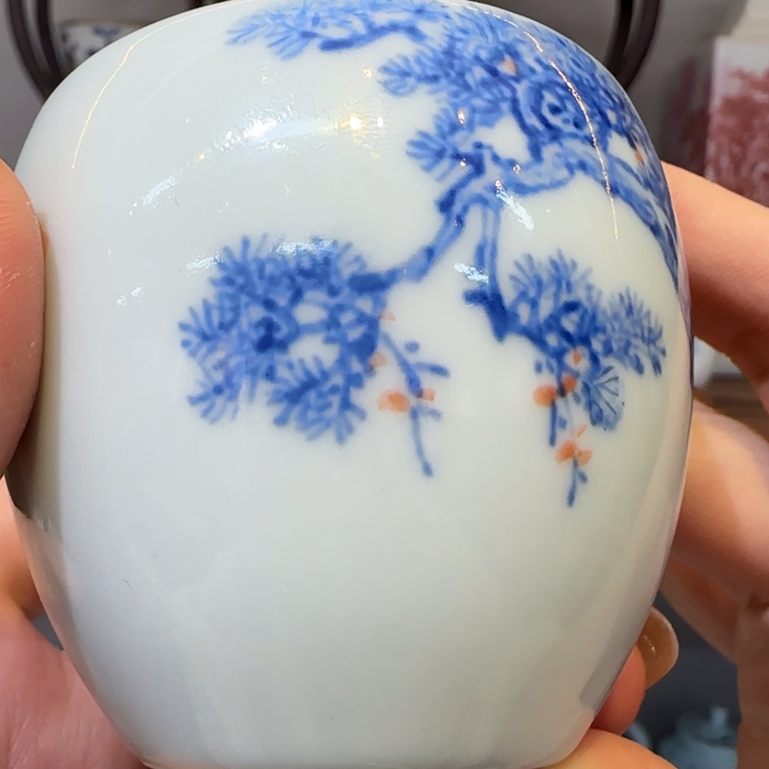 瓷片J****Y陶瓷手绘 主人杯一个