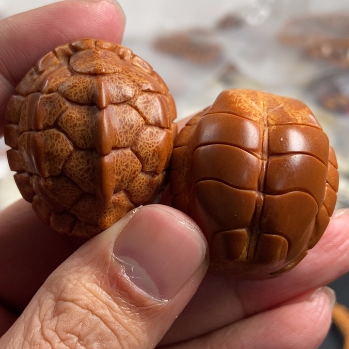 猴头核桃吊坠今天