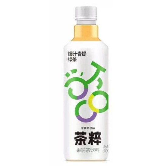 今麦郎茶粹爆汁青提绿茶500ml