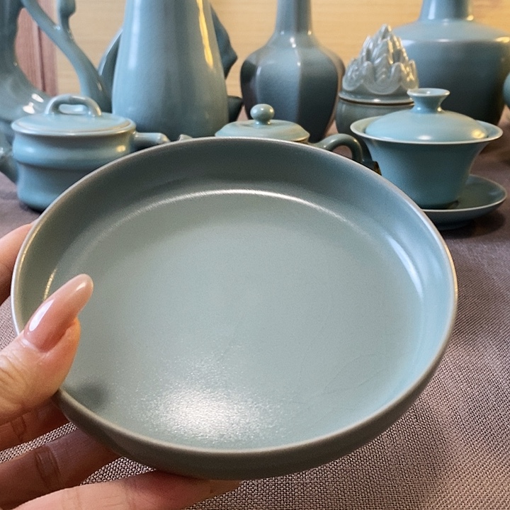 瓷片奉华碟一一一一一一一暇