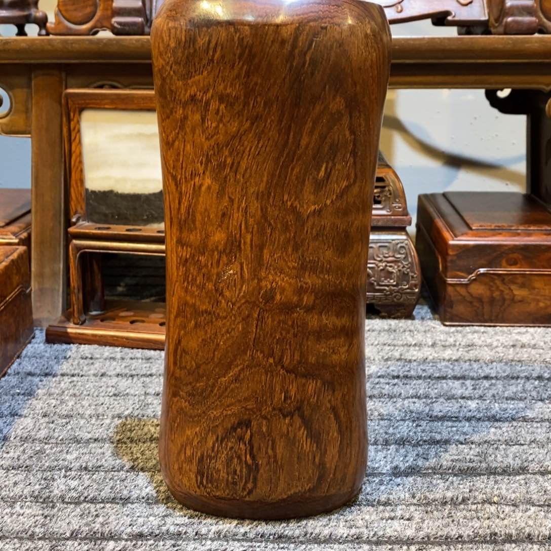 贡木绿***山文房木器文房雅玩