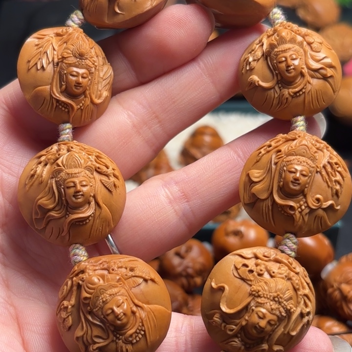 橄榄核手串/手链田**活手串