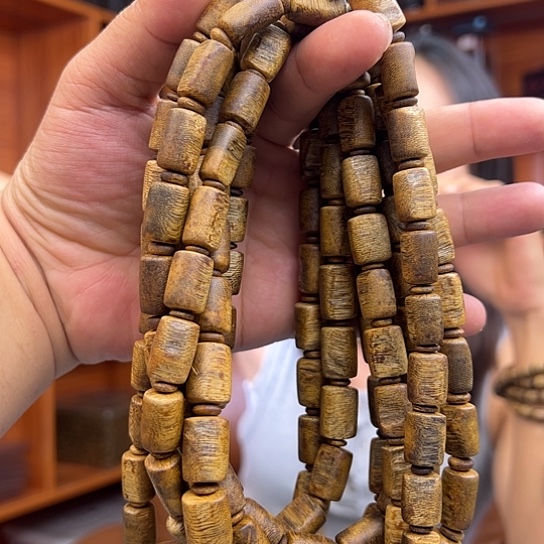 手串沉香白棋板头1.0多样性发货1条