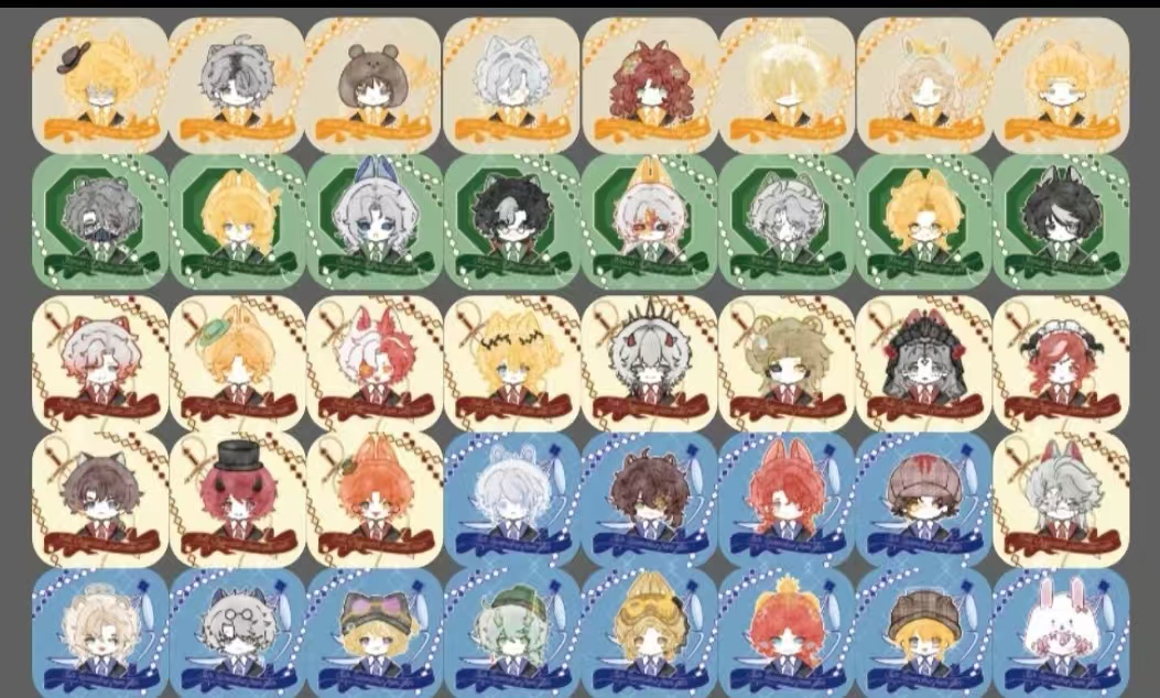 [拆盒]  同人授权 蜂蜜工坊立牌 /吧唧时光拍立得1包2张盲盒代拆