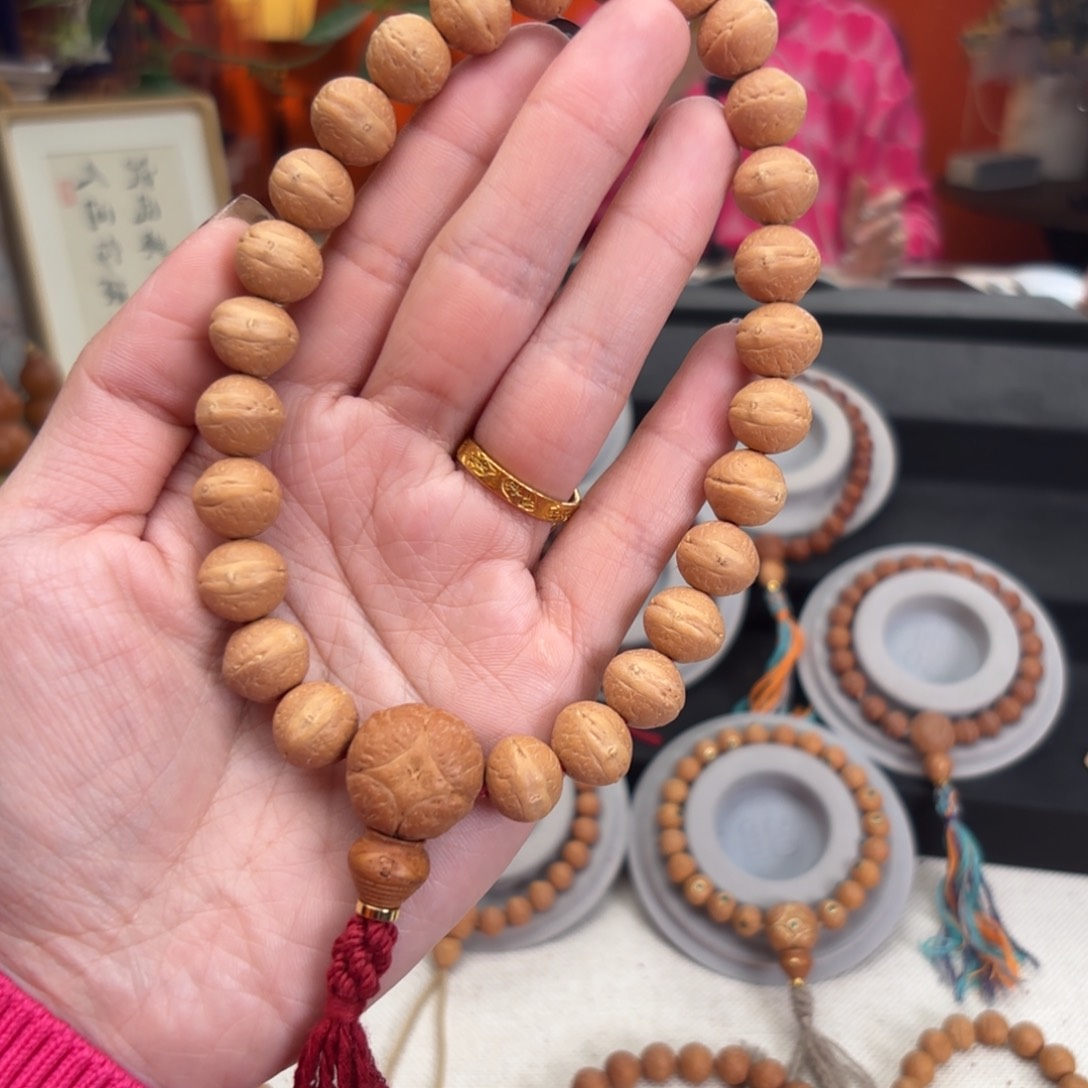凤眼菩提吊坠12毫米实心籽手持27颗