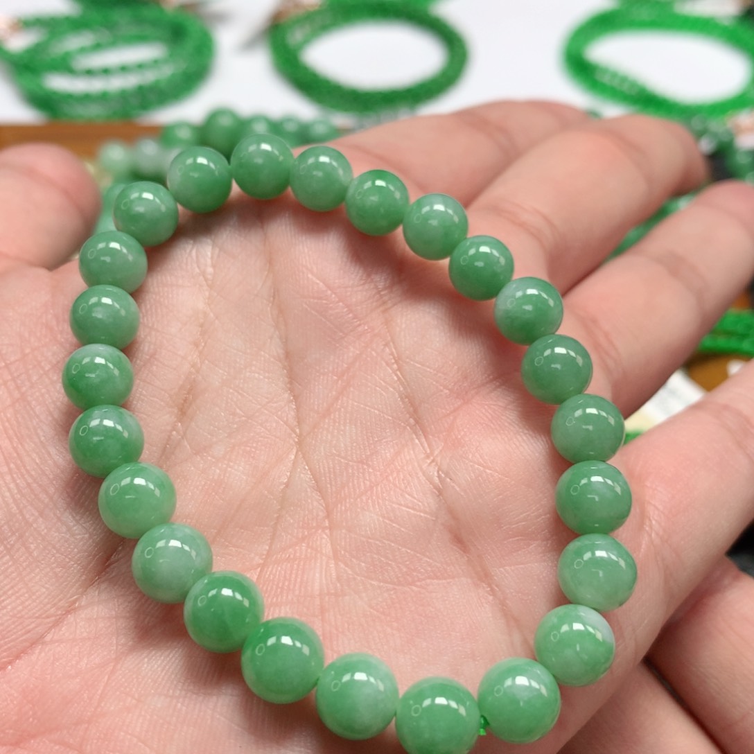 未镶嵌手链翡翠翡翠