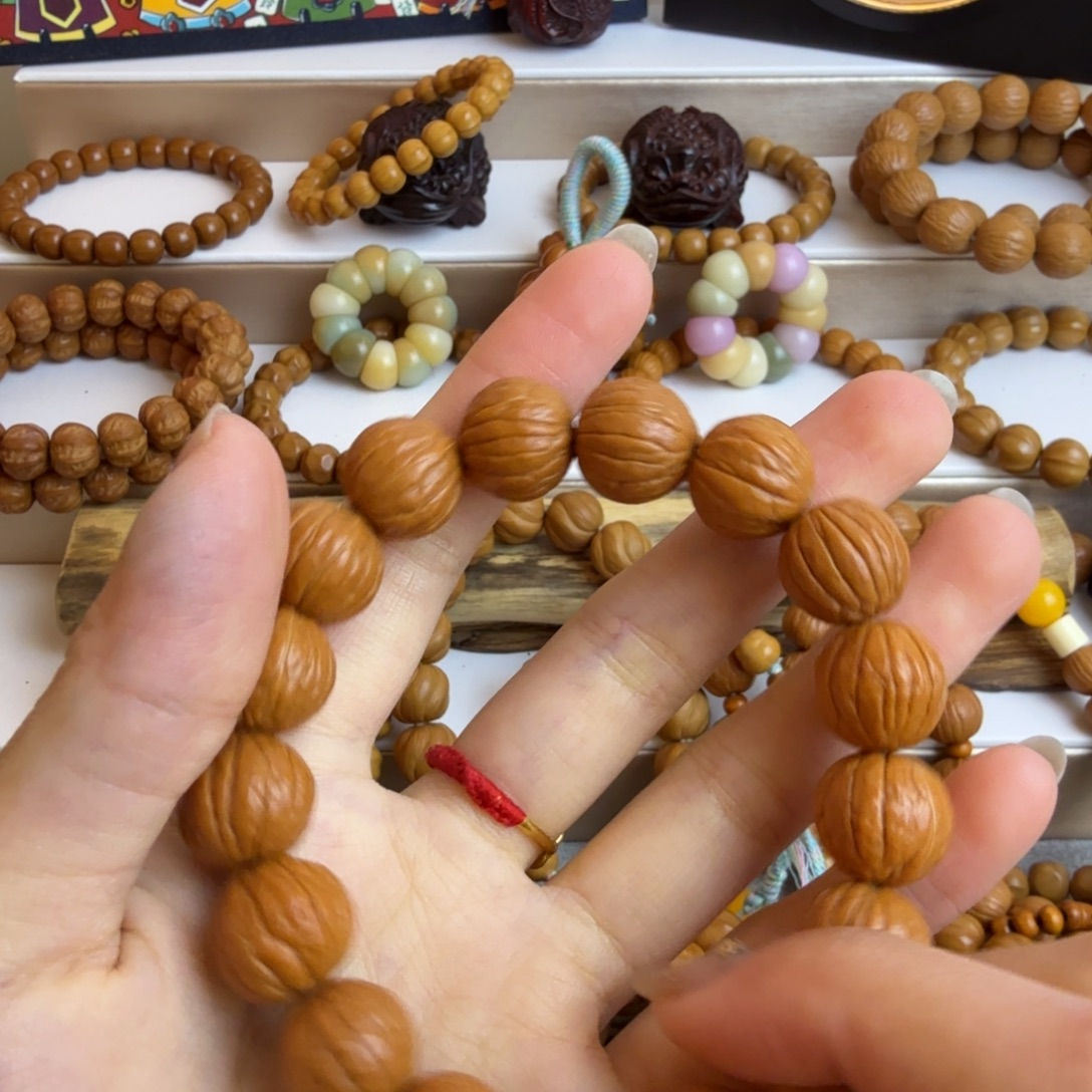 猴头核桃吊坠聚宝盆原皮