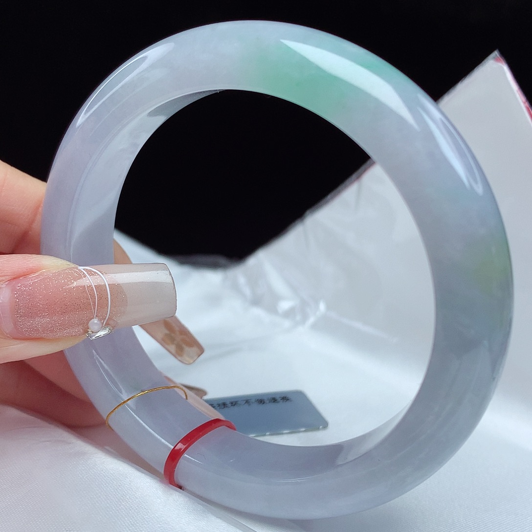 翡翠手镯未镶嵌57圈0972