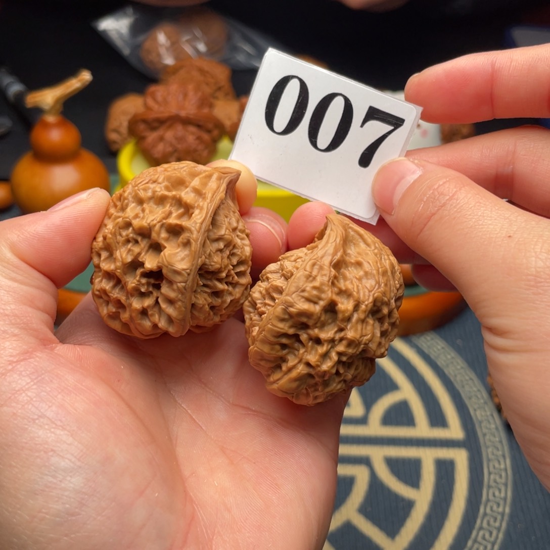 文玩核桃吊坠45官帽蛇头007号