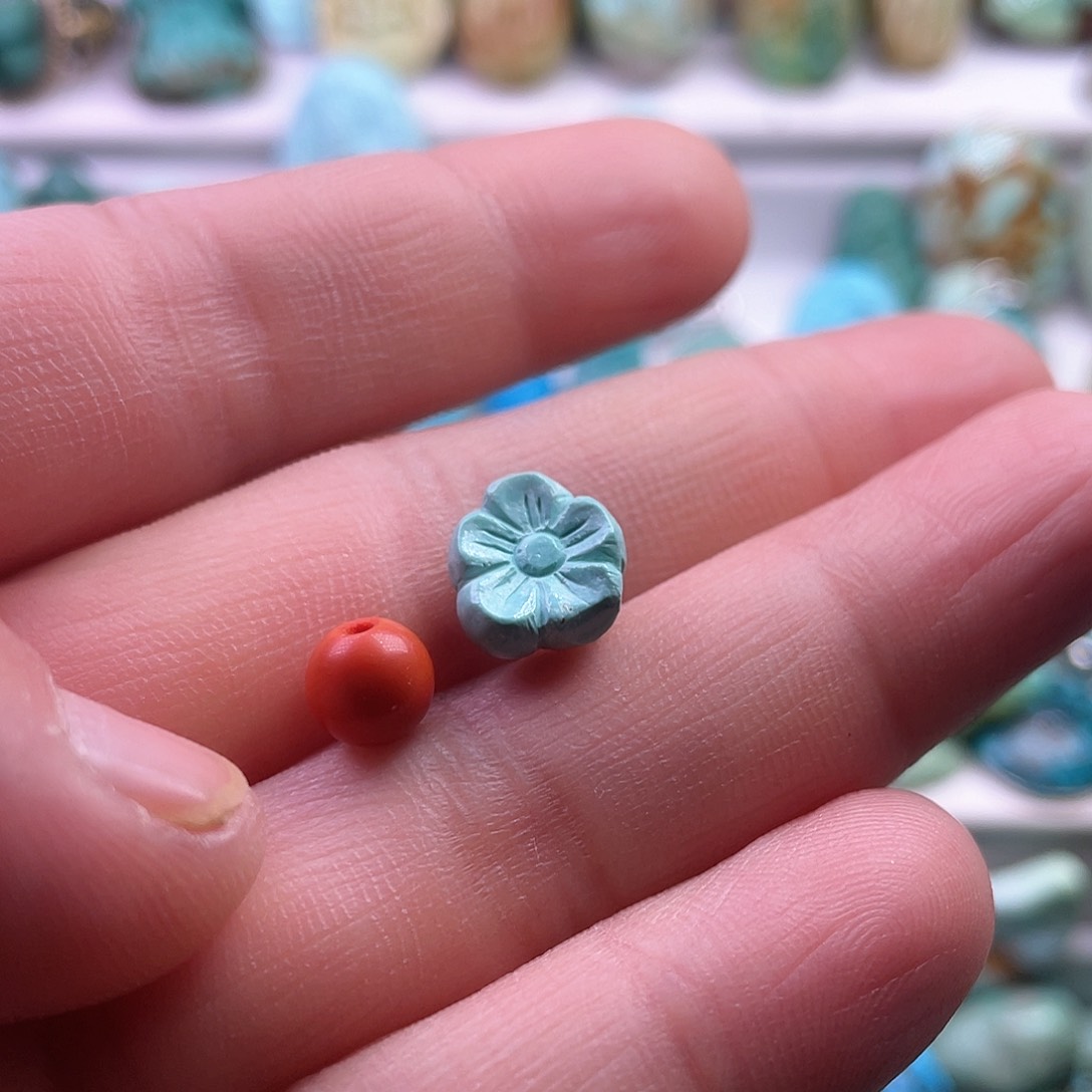 南红玛瑙颈饰未镶嵌