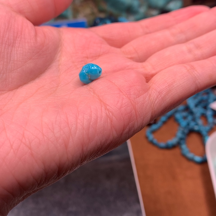 绿松石原矿未镶嵌陌*默