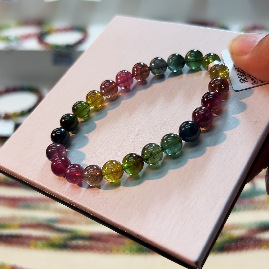 未镶嵌碧玺手链碧玺