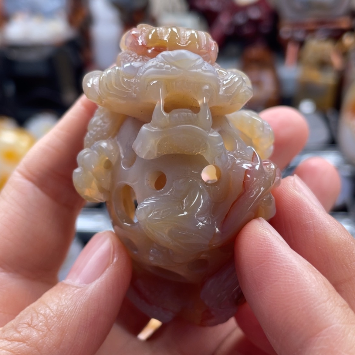 【闪购商品】玛瑙/玉髓未镶嵌珠宝半成品