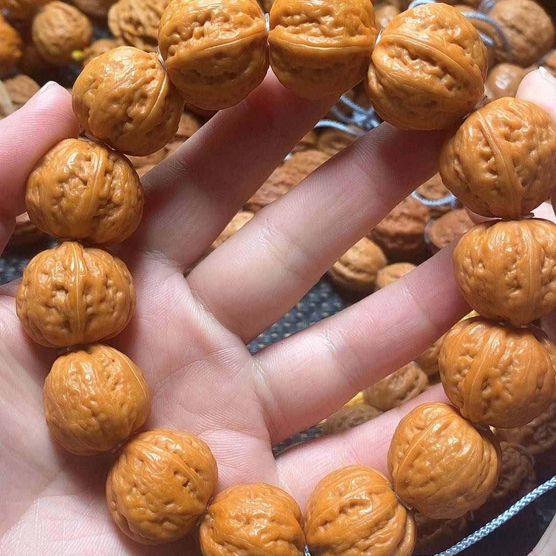 文玩核桃手串大*小包子