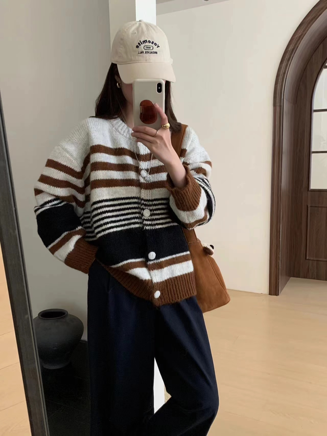 新款中长款时尚休闲外套