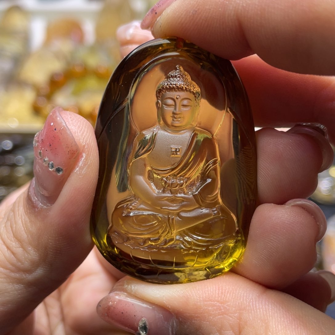 水晶颈饰未镶嵌定制