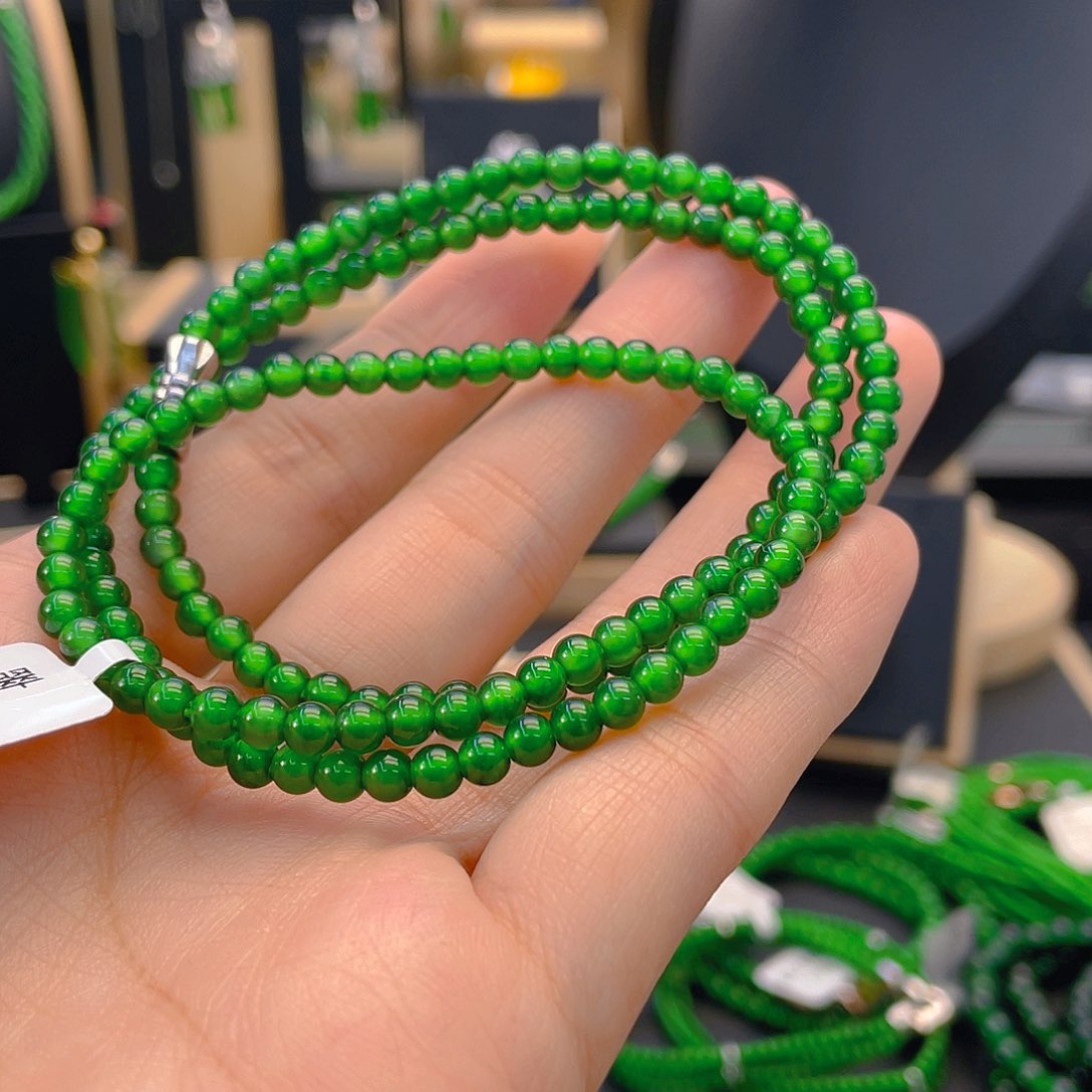 翡翠项链未镶嵌卡4