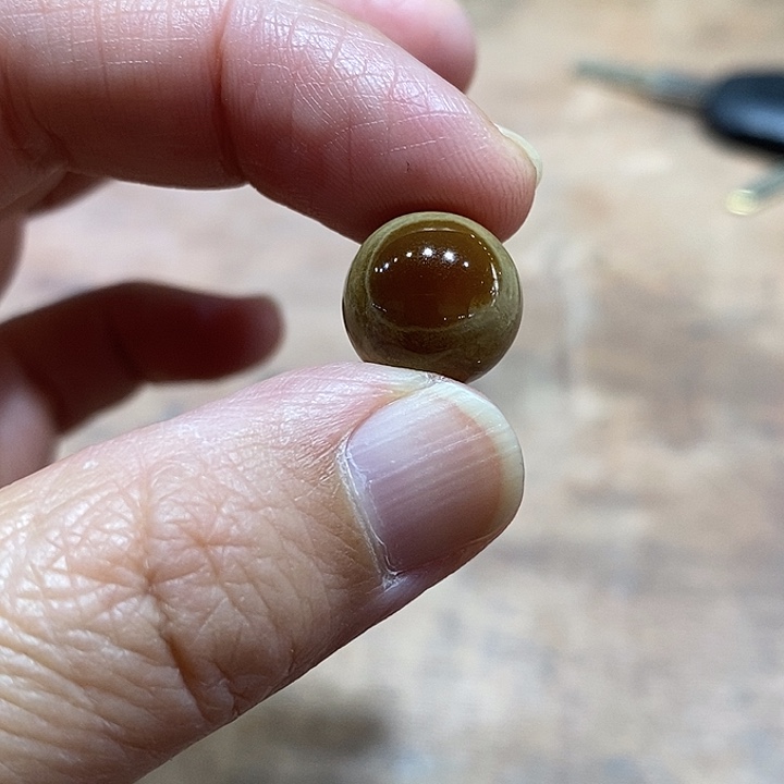 琥珀未镶嵌手串天眼聚宝盆