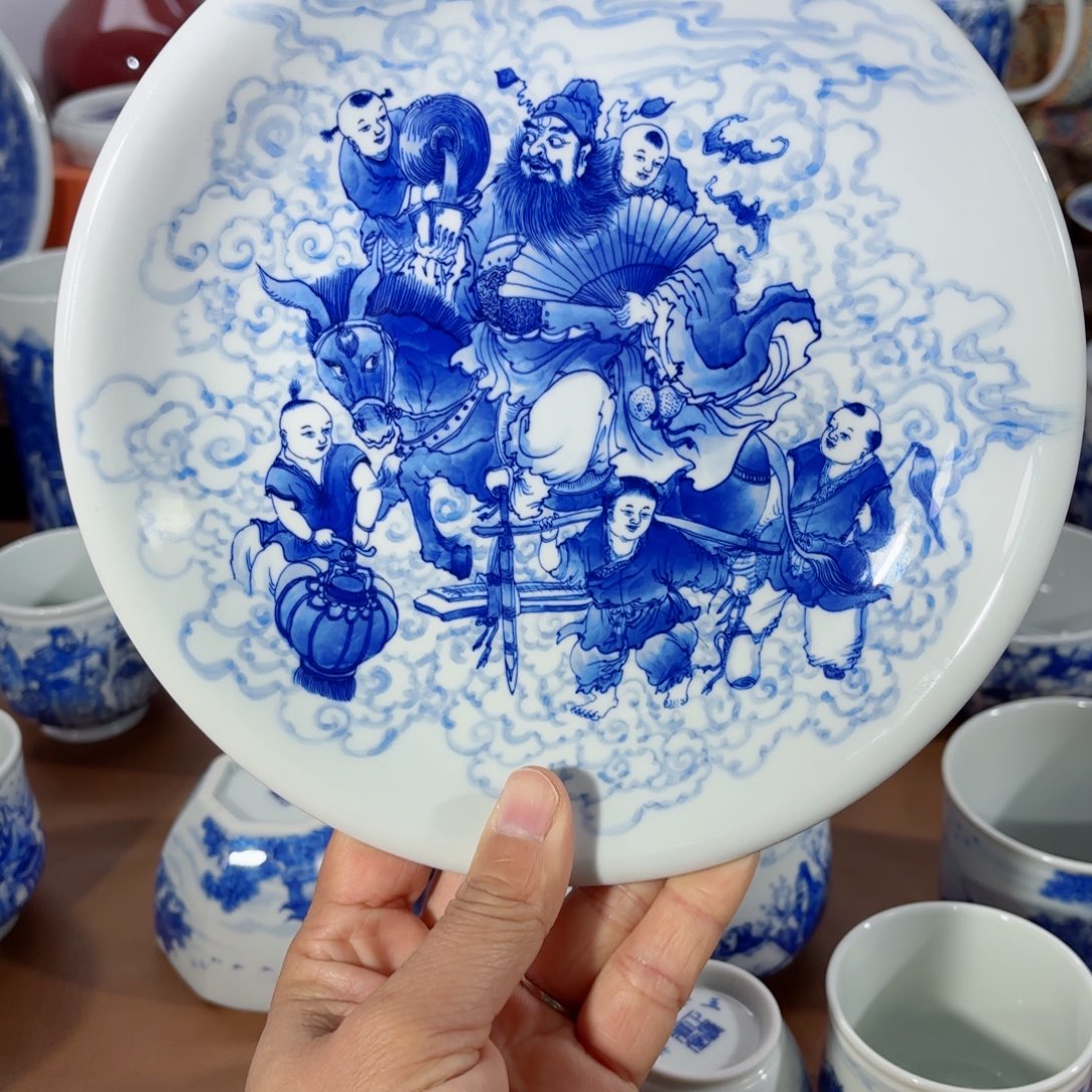 杯全手工全手绘陶瓷