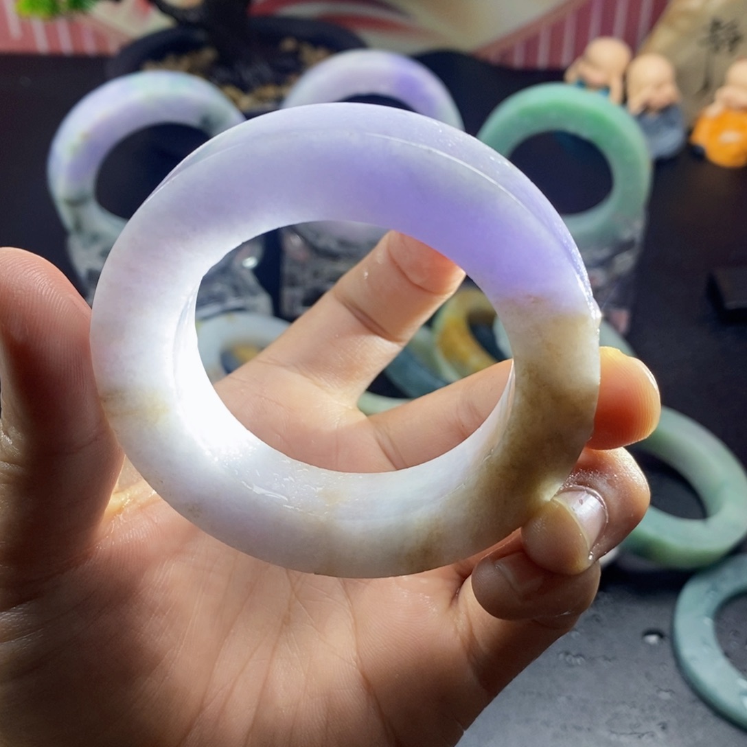 定制翡翠翡翠手镯未镶嵌