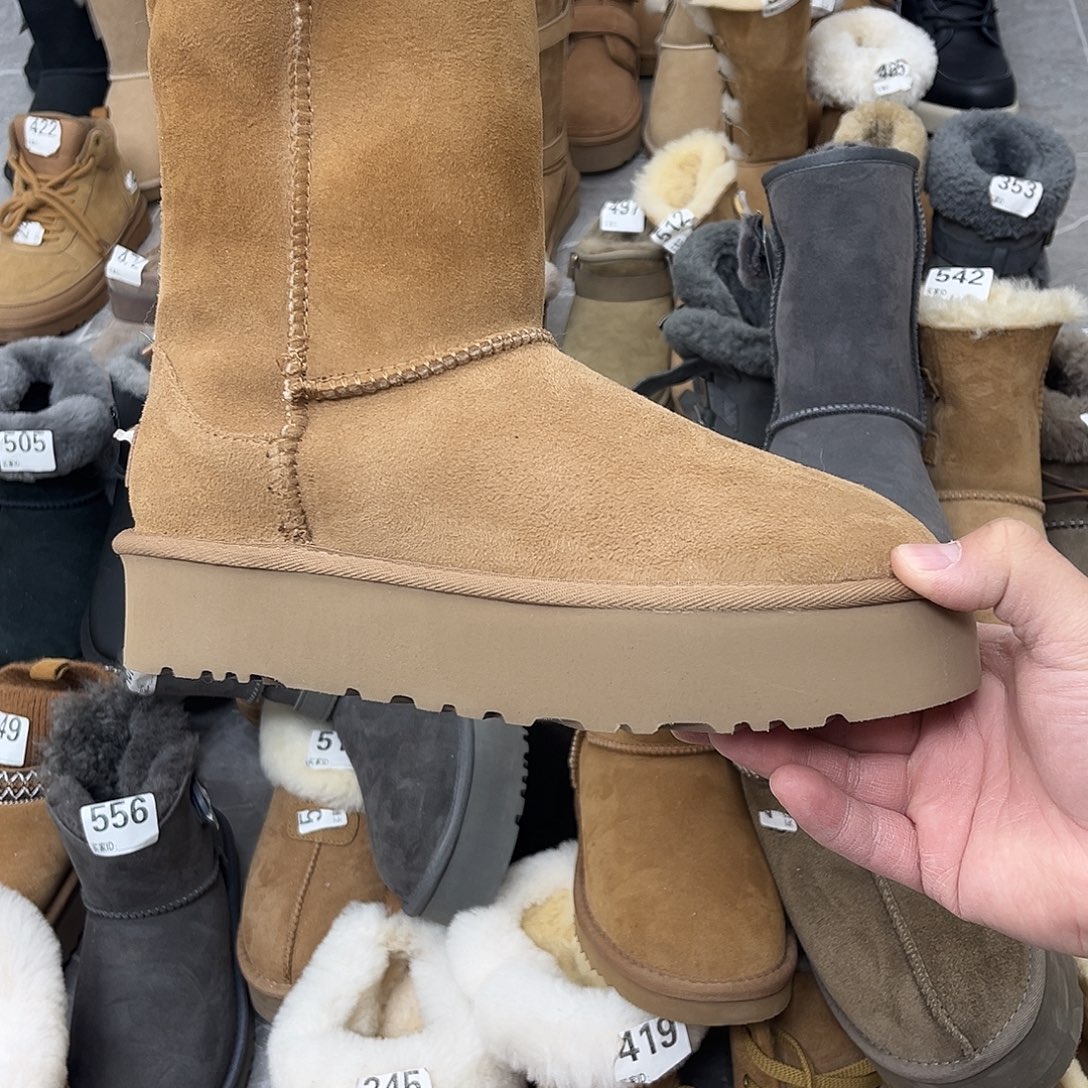 栗色厚底平口39-1